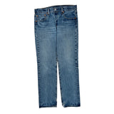 501 Levis Jeans - 32W 32L Blue Cotton