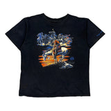 Unbranded Single Stitch T-Shirt - XL Black Cotton