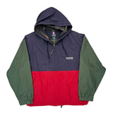 Chaps Ralph Lauren Windbreaker - Medium Green Polyester
