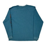Original Fit Carhartt Long Sleeve T-Shirt - Large Blue Cotton