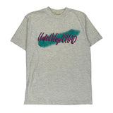 United Way Chad Horizon Single Stitch T-Shirt - Large Grey Cotton