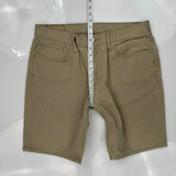 Levis Chino Shorts - 34W 11L Khaki Cotton