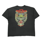 Harley Davidson Graphic T-Shirt - XL Black Cotton