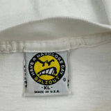 Taco Bell Promo Balzout Single Stitch T-Shirt - XL White Cotton