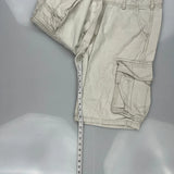 Levis Cargo Shorts - 36W 10L Beige Cotton
