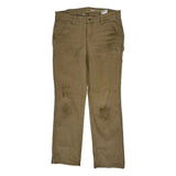 Carhartt Carpenter Trousers - 34W UK 14 Brown Cotton