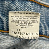 Made In USA Levis 550 Jeans - 34W 30L Light Wash Cotton