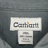 Carhartt Shirt - 2XL Gray Cotton