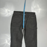 Dickies Carpenter Pants - 33W 34L Gray Cotton