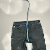 Carhartt Carpenter Trousers - 36W 32L Black Cotton