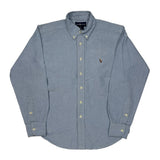 Age 8 Ralph Lauren Shirt - Small Blue Cotton