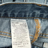 Carhartt Jeans - 34W 34L Blue Cotton Blend
