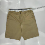 Tommy Hilfiger Chino Shorts - 32W 9L Beige Cotton