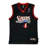 Philadelphia 76Ers Reebok Nba Jersey - XL Black Polyester