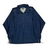 Nike Windbreaker - Large Navy Polyester