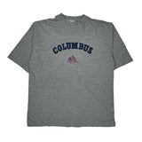 Columbus Blue Jackets Lee Sport College T-Shirt - 2XL Grey Cotton Blend