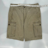 Levis Cargo Shorts - 34W 11L Khaki Cotton