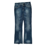 Harley Davidson Studded Jeans - 30W US 4 Blue Cotton