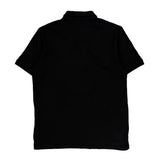 Puma Polo Shirt - Large Black Cotton