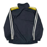 Age 5 Adidas Striped Windbreaker - XS Yellow Polyester
