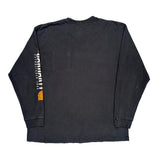 Carhartt Long Sleeve T-Shirt - XL Black Cotton