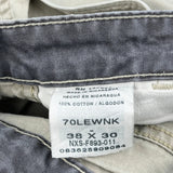 Wrangler Cargo Trousers - 38W 30L Khaki Cotton