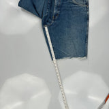 Dickies Denim Shorts - 36W 11L Blue Cotton