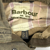 Barbour Animal Print Jacket - Medium Brown Cotton