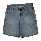 Lee Carpenter Shorts - 36W 11L Blue Denim
