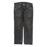 Levis 501 Jeans - 34W 28L Dark Wash Denim