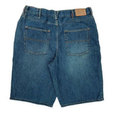Steve & Barry Denim Shorts - 36W 11L Blue Cotton