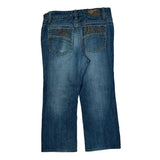 Ten 25 Studded Jeans - 38W 30L Blue Cotton