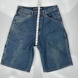Nautica Cargo Denim Shorts - 31W 10L Blue Denim