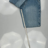 Lee Denim Shorts - 32W 11L Light Wash Cotton