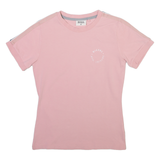DIESEL Womens T-Shirt Pink Crew Neck XS