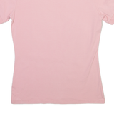 DIESEL Womens T-Shirt Pink Crew Neck XS