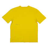 ADIDAS ORIGINALS Mens T-Shirt Yellow Crew Neck M