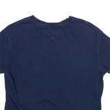 TOMMY JEANS Womens T-Shirt Blue Crew Neck XS