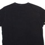 LEVI'S Womens T-Shirt Black Crew Neck M