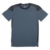 ADIDAS Mens T-Shirt Blue Crew Neck S