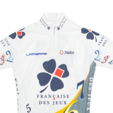 NALINI Cycling Womens Jersey White 1/4 Zip XS