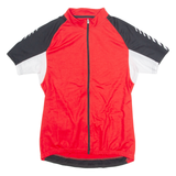 4 SPORTS Cycling Mens Jersey Red 1/4 Zip M
