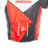 VEOBIKE Cycling Mens Jersey Red 1/4 Zip XL