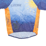 ARTISANS Cycling Mens Jersey Blue USA 1/4 Zip XL