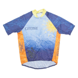 ARTISANS Cycling Mens Jersey Blue USA 1/4 Zip XL