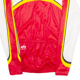VOLER Cycling Mens Jersey Red Long Sleeve 1/4 Zip XL