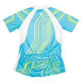 CRIVIT Cycling Mens Jersey Blue 1/4 Zip L