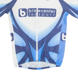 TZAMO Cycling Mens Jersey Blue 1/4 Zip S