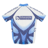 TZAMO Cycling Mens Jersey Blue 1/4 Zip S