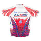 SANTINI Cycling Mens Jersey White 1/4 Zip L